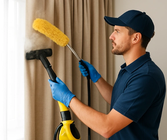 Trusted blind cleaning technician Matty Curtain Cleaning williams-landing-vic QLD